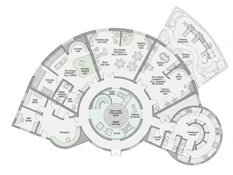 Daycare Floor Plan: Layout Ideas, Space Planning &Amp; Setup Tips 16 Daycare Floor Plan Design
