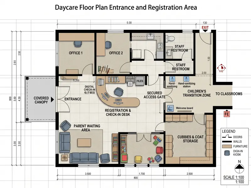 Daycare Floor Plan: Layout Ideas, Space Planning &Amp; Setup Tips 24 Daycare Floor Plan Learning And Activity Area