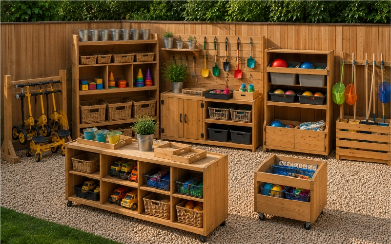 Outdoor Storage and Management Area