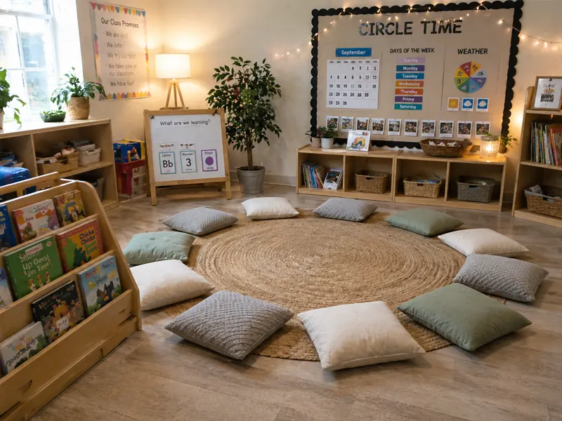 Preschool Classroom Layout: A Practical Guide For Functional Early Learning Spaces 5 Preschool Circle Time Environment