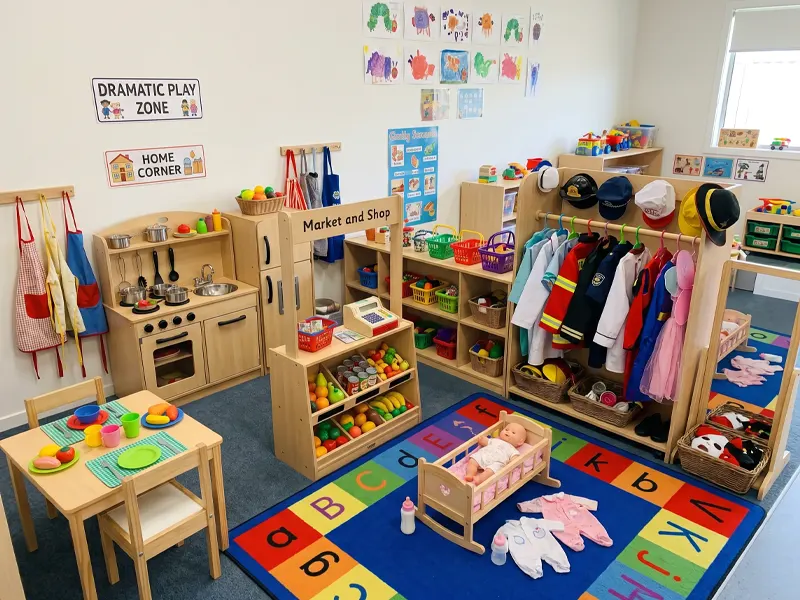 Preschool Classroom Layout: A Practical Guide For Functional Early Learning Spaces 13 Preschool Dramatic Play Area