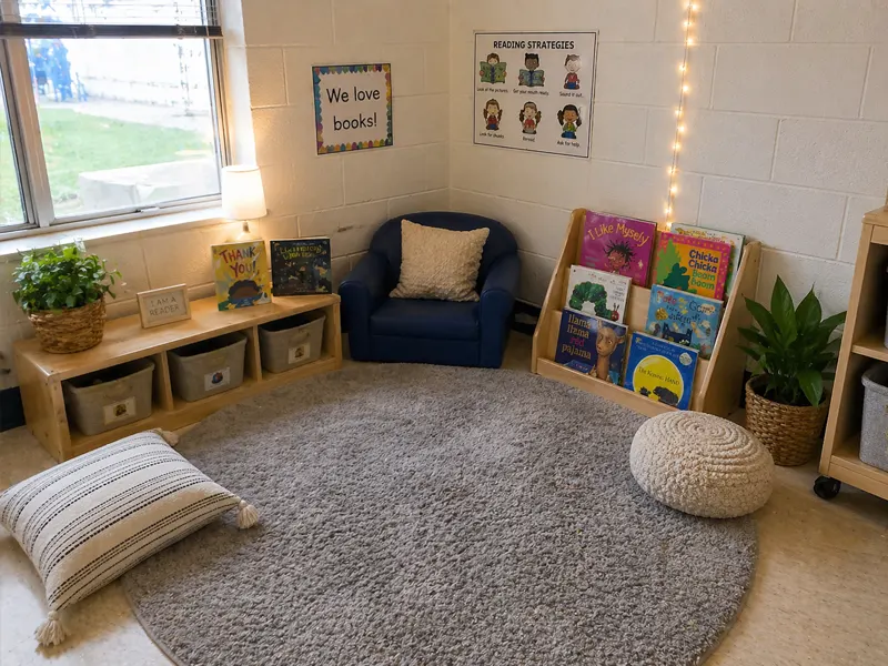 Preschool Classroom Layout: A Practical Guide For Functional Early Learning Spaces 6 Preschool Reading Corner Area