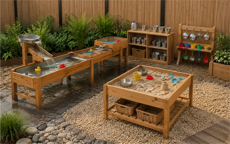 Sand and Water Discovery Area