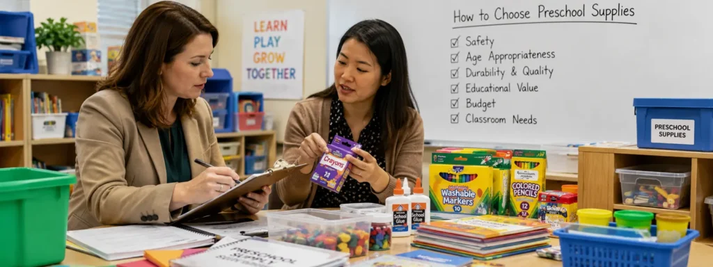 Complete Preschool Supply List For Setting Up A Preschool Classroom 16 How To Choose Preschool Supplies