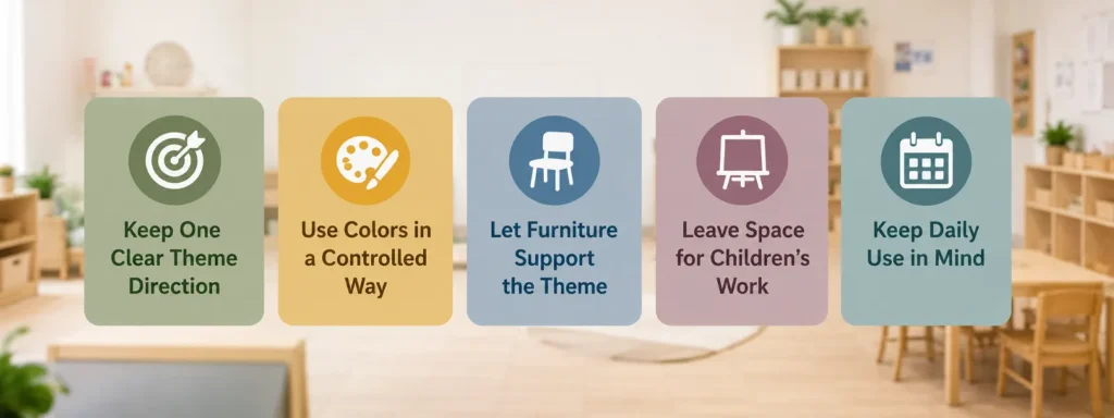 Best Preschool Classroom Themes For Modern Early Learning Environments 25 How To Design A Classroom Theme Without Overdecorating