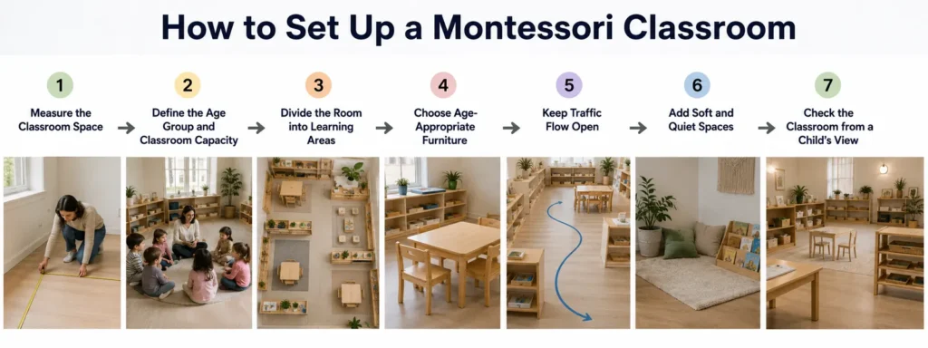 Montessori Classroom Setup Guide For Toddler &Amp; Preschool Programs 15 How To Set Up A Montessori Classroom