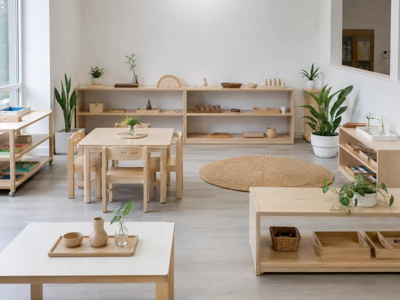 Montessori Classroom Setup Guide For Toddler &Amp; Preschool Programs 17 Minimalist Montessori Classroom