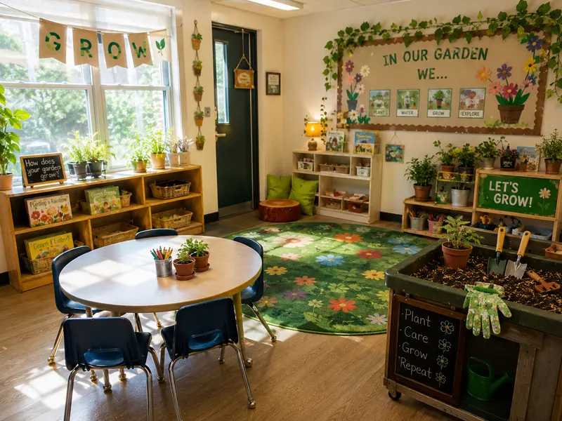 Best Preschool Classroom Themes For Modern Early Learning Environments 9 Preschool Classroom Garden Themes