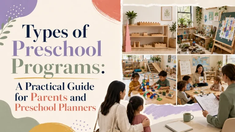 Types of Preschool Programs
