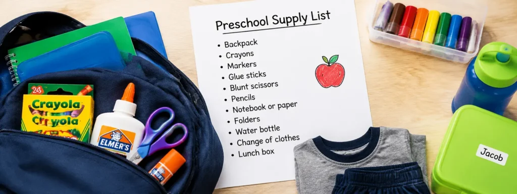 Complete Preschool Supply List For Setting Up A Preschool Classroom 1 What Is A Preschool Supply List