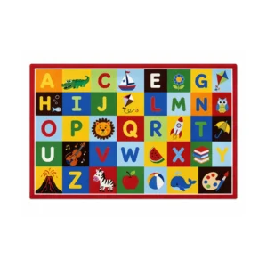 Alphabet Rug