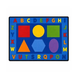 Alphabet Shapes Carpet