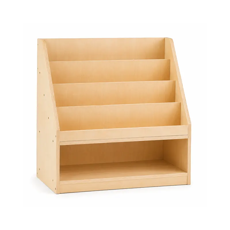 Book Display With Storage 1 Book Display With Storage