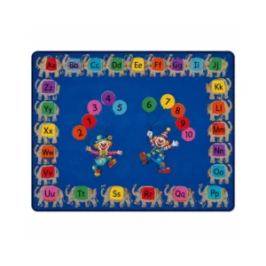 Circus Elephant Parade Rug