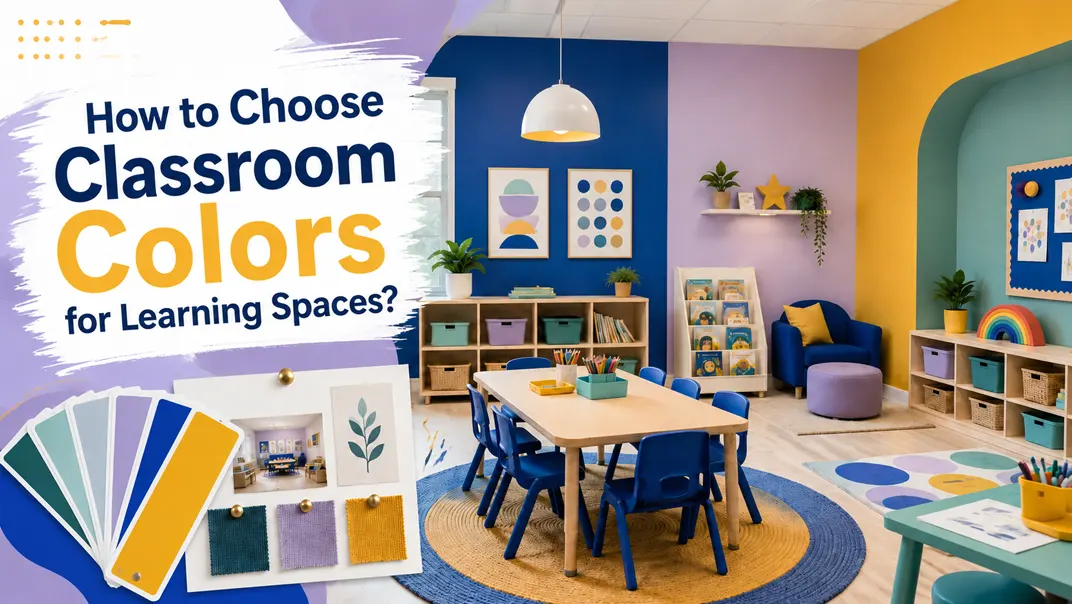 How to Choose Classroom Colors for Learning Spaces?