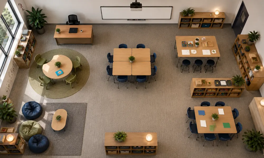 Classroom Seating Arrangements: Types, Benefits, And Best Practices 9 Classroom Seating Arrangements Learning Center Seating