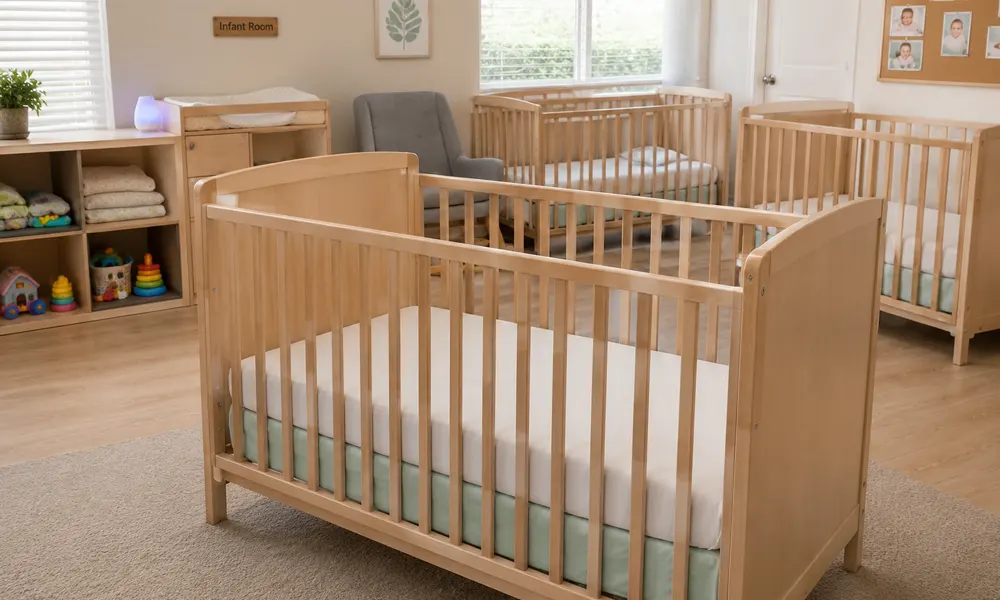 Crib Vs Cot: What Daycare Centers Need To Know Before Choosing Sleep Furniture 5 Crib Vs Cot For Infant Rooms