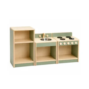 Home 8 Green Play Kitchen Set