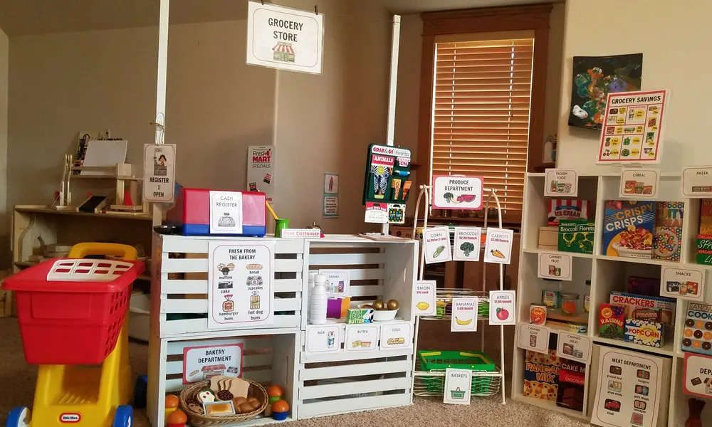 How To Set Up A Dramatic Play Area In Preschool 6 Grocery Store Or Market