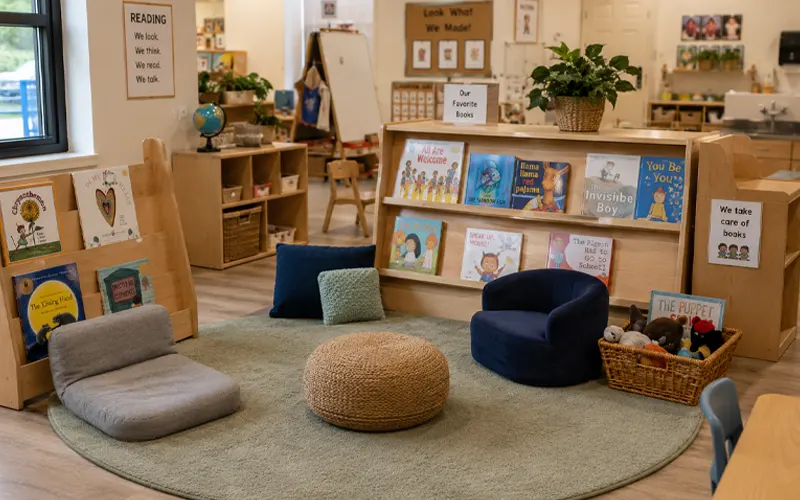How To Set Up A Classroom Reading Corner Step By Step 9 Medium Reading Corner Layout