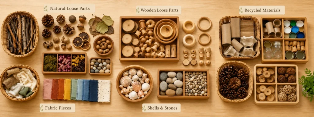 What Is Loose Parts Play And Why Is It Important In Early Childhood Education? 2 Types Of Loose Parts