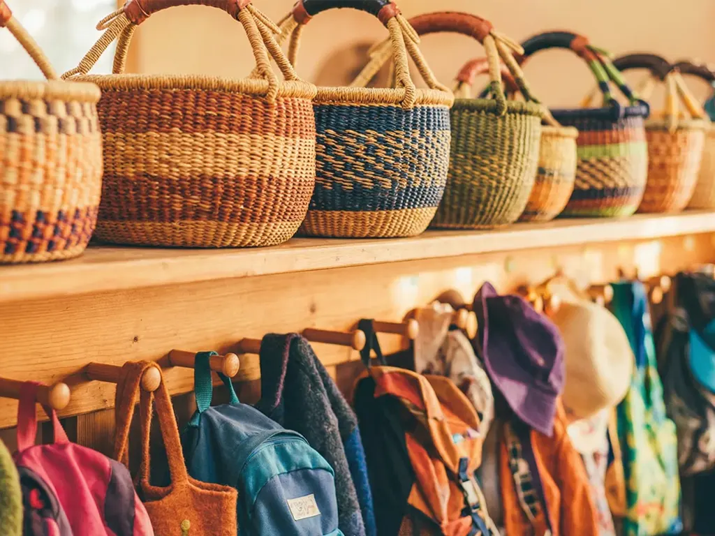 What Is Waldorf Education? A Complete Guide To Waldorf Learning And Classroom Environment 11 Waldorf Classroom Baskets Fabrics And Natural Storage