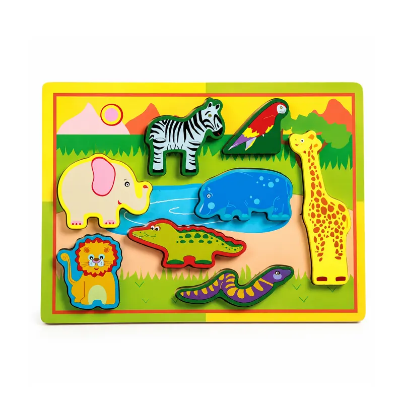Zoo Animal Wooden Puzzles 1 Zoo Animal Wooden Puzzles