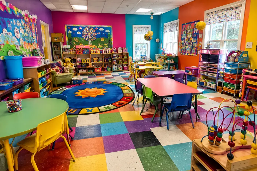 How To Choose Classroom Colors For Learning Spaces? 4 Classroom Riot Of Colors