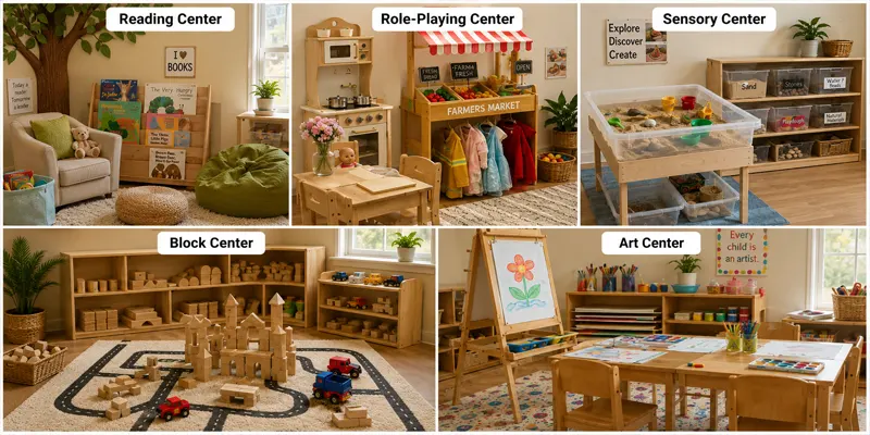How To Set Up Learning Centers? From Classroom Layout To Furniture Selection 5 Different Types Of Learning Centers