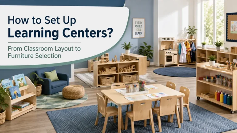 How to Set Up Learning Centers