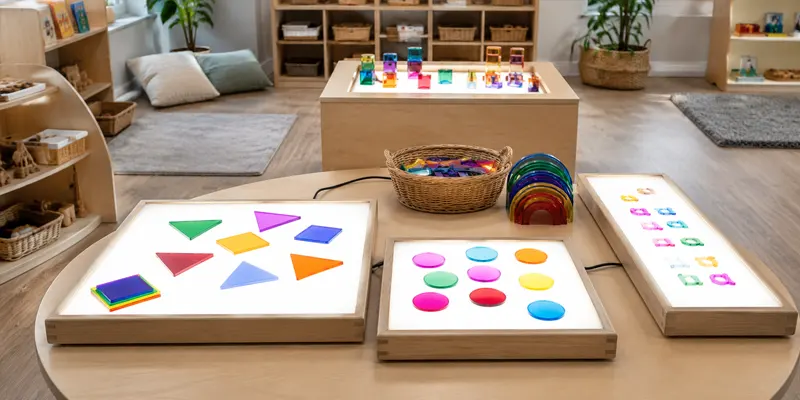 How To Make The Most Of A Preschool Light Table? 5 Light Panels