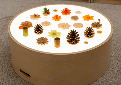 How To Make The Most Of A Preschool Light Table? 2 Standard Round Light Tables