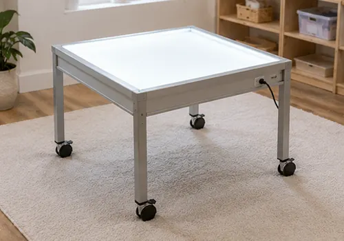 How To Make The Most Of A Preschool Light Table? 3 Standard White Light Tables