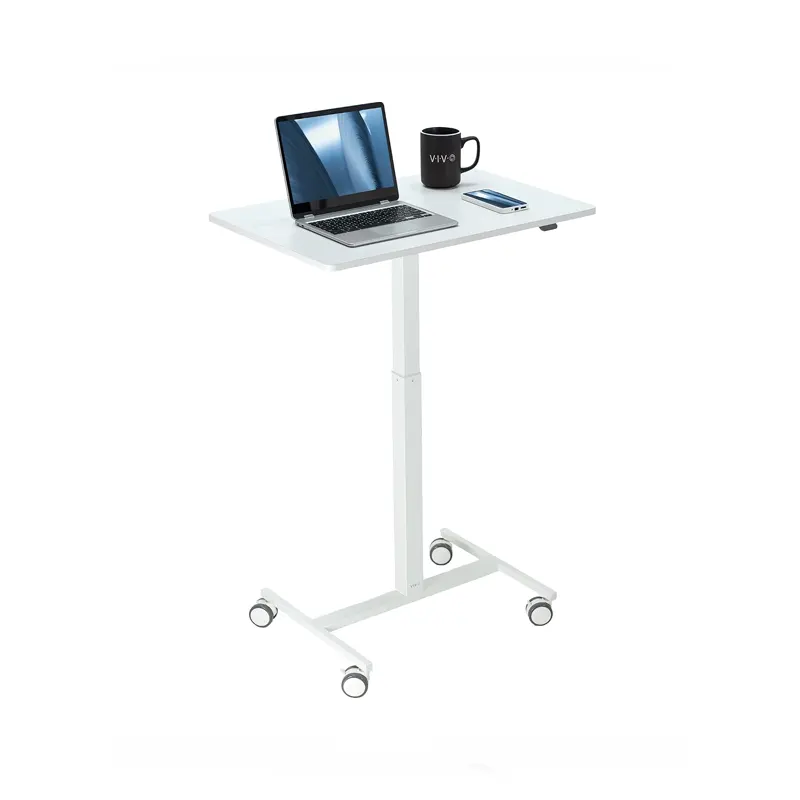 Adjustable Mobile Laptop Cart Desk 1 Adjustable Mobile Laptop Cart Desk