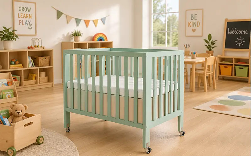 How To Choose Cribs For Your Childcare Center? 3 Non-Full-Size Or Compact Crib