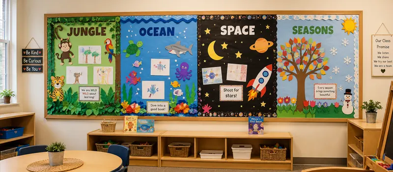 11 Common Types Of Preschool Bulletin Board Ideas 9 Themed Preschool Bulletin Board Ideas