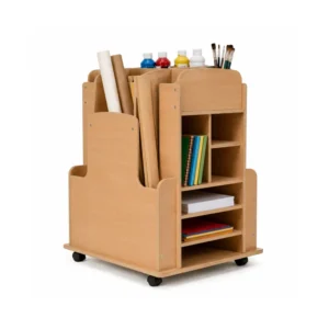 Home 7 Art Wooden Storage Trolley