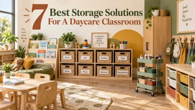 Best Storage Solutions For A Daycare Classroom