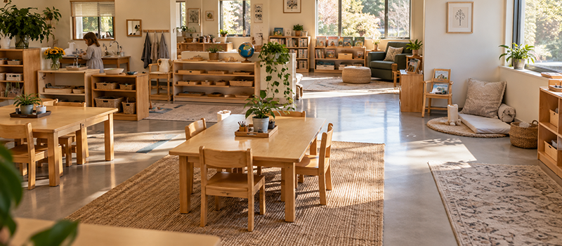 How Montessori Helps Children Manage Emotions? 5 Calm Classroom Layout