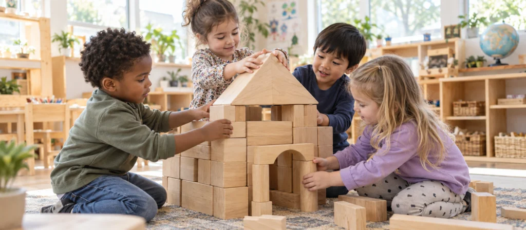 Cooperative Play In Early Childhood 1 Collaborative Block Building