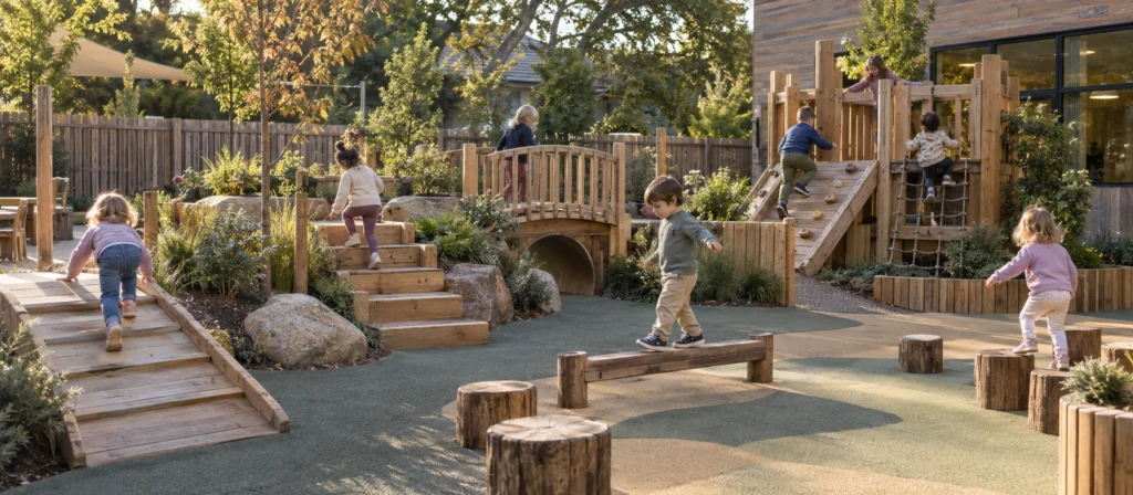 Preschool Playground Design: A Practical Guide To Planning The Right Play Space 1 Different Ages And Progressive Challenges