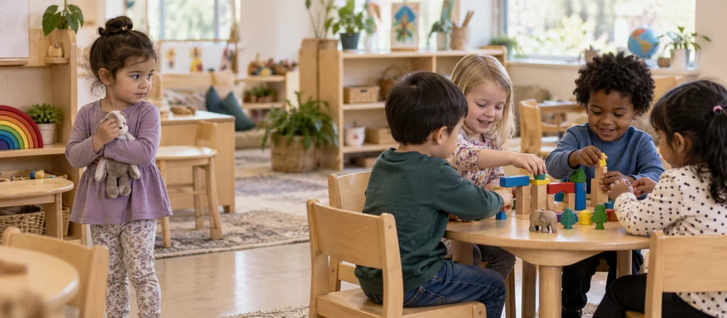 Cooperative Play In Early Childhood 4 Difficulty Joining Group Play