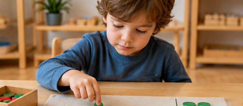 Montessori Math: How Children Understand Numbers Through Materials 4 Hands-On Math Practice