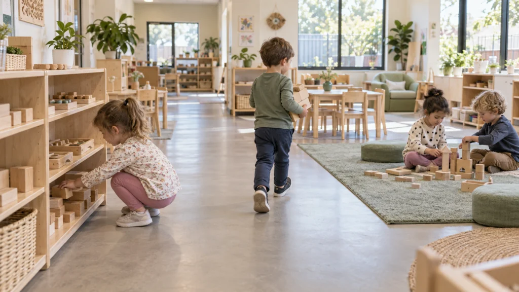 What Are Motor Skills For Kids? 4 Montessori Building Block Class