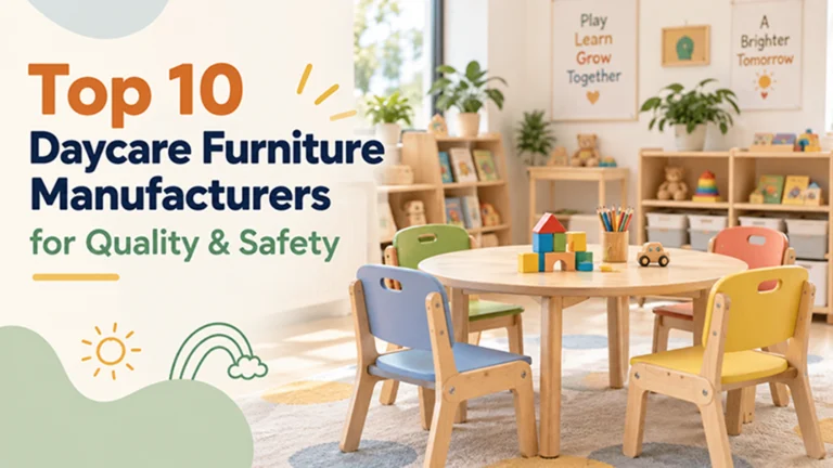 Top 10 Daycare Furniture Manufacturers Banner