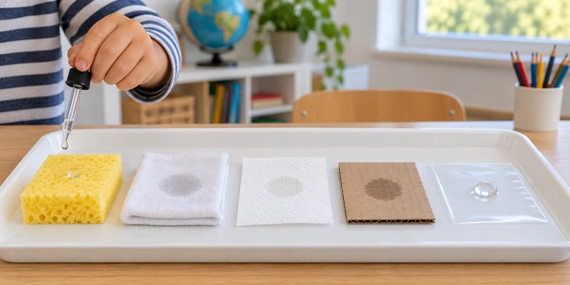 15 Science Activities For Preschoolers That Build Real Inquiry Skills 14 Absorbency-Materials-Test