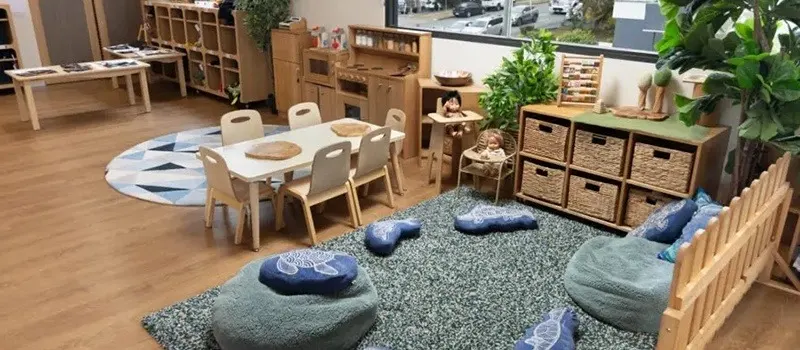 What Furniture Do You Need To Furnish A Daycare Center? | Startup Checklist 3 Daycare Classroom With Furniture Carpet And Cubby