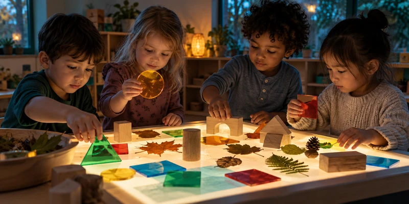 15 Science Activities For Preschoolers That Build Real Inquiry Skills 15 Light-Transparency-Table