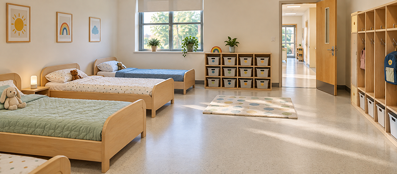 Montessori Preschool Bedroom Design: A Practical Guide For Early Learning Centers 1 Cozy Montessori Rest Space