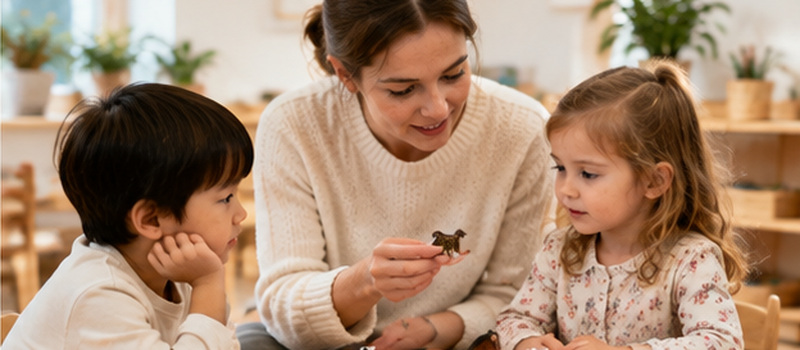 How Montessori Language Education Works In The Classroom 2 Montessori Language Teaching Demonstration